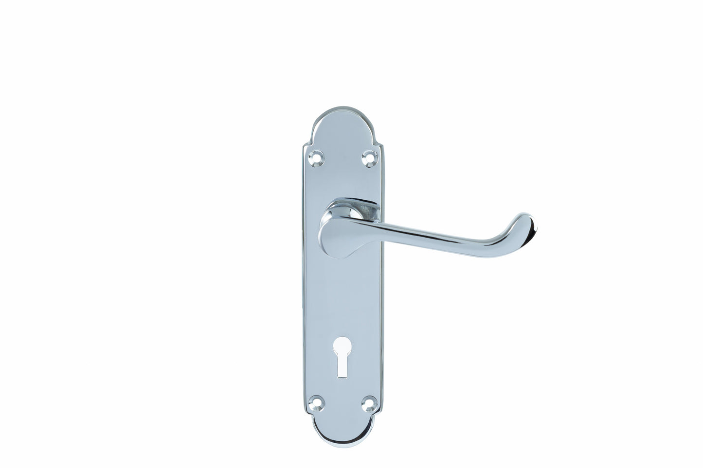 SONNATO NOVA CHROME LEVER ON PLATE HANDLES