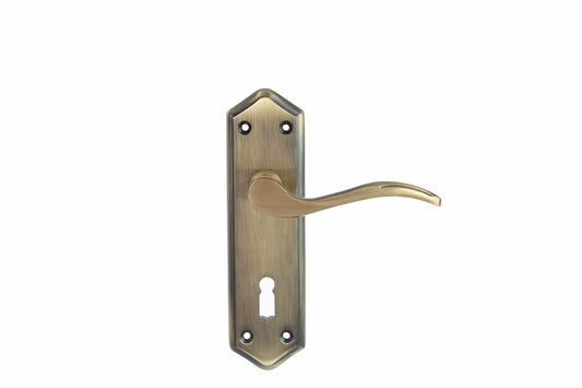SONNATO TORINO BRONZE LEVER ON PLATE HANDLES