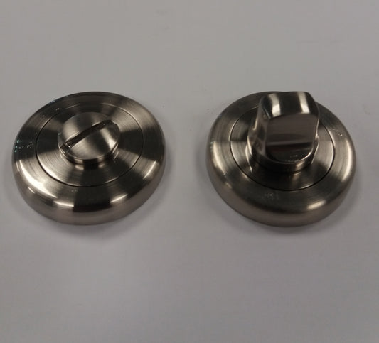 SONNATO SATIN NICKLE THUMB TURN ESCUTCHEON
